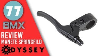 Review brake lever Springfield Odyssey  BMX 77 [upl. by Luane681]