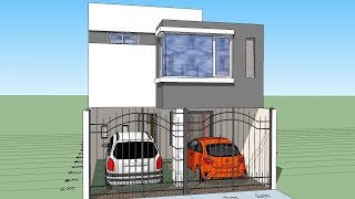 Casa de 6x15 mts de terreno [upl. by Assyl]