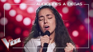 Nereida Sanchón canta quotEl tratoquot  Audiciones a ciegas  La Voz Antena 3 2023 [upl. by Alahsal]