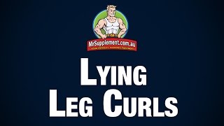 Lying Leg Curl Technique [upl. by Bridge74]