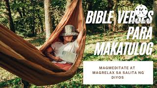 Panalangin at Relaxing Bible Verses Bible Verses Para Magmeditate o Makatulog [upl. by Maryn]