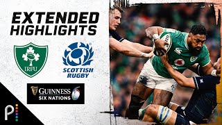 2024 Six Nations Ireland vs Scotland  EXTENDED HIGHLIGHTS  3162024  NBC Sports [upl. by Fremont]