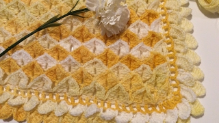 TEJE MANTA BB PINEAPPLE  Crochet fácil y rápido  Yo Tejo con LAURA CEPEDA [upl. by Soisanahta]