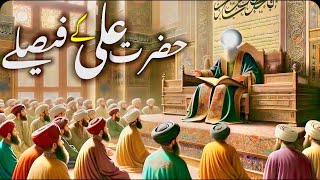 Hazrat Ali Ke Faisle  Hazrat Ali Ka Waqia  Maula Ali Ke Faisle  Part 01  Hazrat Ali Ki Zahanat [upl. by Derick58]