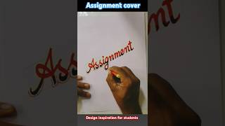 Quick Assignment Cover Designs Students Will Love [upl. by Otha]