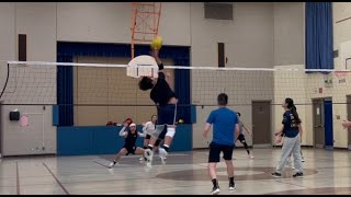 Toronto Volleyball Drop In Jun 6th  Game 1 [upl. by Haym]