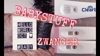 IK BEN ZWANGER   BABYSTUFF  VLOG 11 [upl. by Torosian]