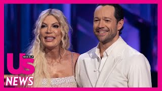 Tori Spelling’s Manager Jokes About DWTS Recount Demand After Shocking Elimination [upl. by Monia]