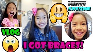 OMG I GOT BRACES ON HALLOWEEN VLOG [upl. by Arries]