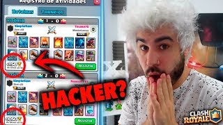 ENCONTRÉ UN HACKER EN CLASH ROYALE ¿CÓMO ES POSIBLE [upl. by Ballou700]