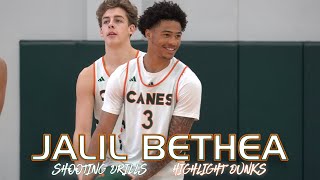 Jalil Bethea in Preseason Shooting Drills amp Impressive Dunks [upl. by Aivyls]