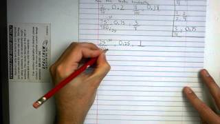 Turning Fractions Into Decimals and Place Value [upl. by Clarine]