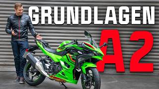 MOTORRAD GRUNDLAGEN A2 FÜHERSCHEIN [upl. by Jarita]