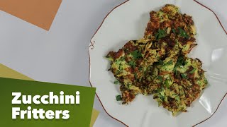 Keto Zucchini Fritters Recipe [upl. by Christa]