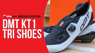 DMT KT1 Tri Shoes  Bikebug [upl. by Anamuj]