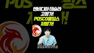 많이오른 엔비디아 테슬라 빠져도 POSCO홀딩스 끄떡없습니다 [upl. by Eilatam620]