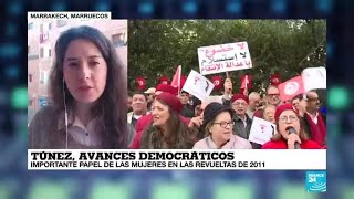 La vuelta al mundo el importante papel de las mujeres en las revoluciones de la Primavera Árabe [upl. by Mide387]