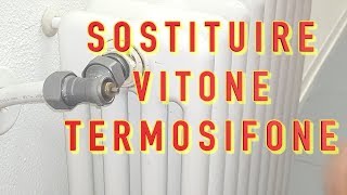 TERMOSIFONE DA RIPARARE CON CHIAVE R400 [upl. by Nnaylime]