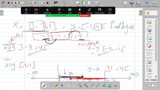 prep 2 algebra intervals [upl. by Asiralc]