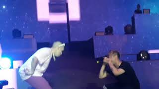 Bad Bunny en luna park quotlocaquot con Duki y Cazzu [upl. by Adnoel]