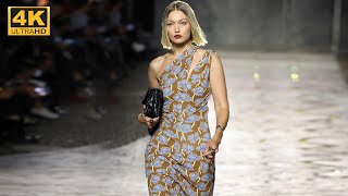 Versace  SpringSummer 2025  Milan Fashion Week  4K [upl. by Alius]