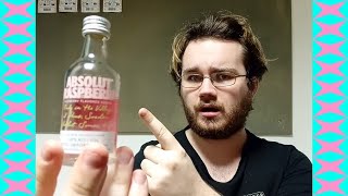 21 Drinks  Absolut Raspberri Vodka Review 2 [upl. by Ferrand]