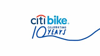 Citi Bike® Celebrating 10 Years [upl. by Frants514]