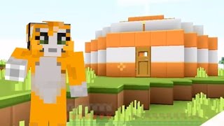 Minecraft Stampy Challenges New  Minecraft Xbox Race To The Nether Challenge [upl. by Eckel]