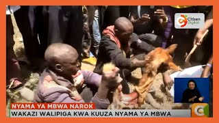 Watu wawili wafumaniwa wakichinja mbwa Narok [upl. by Meeki]