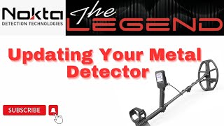 How to Update the Nokta Legend Metal Detector [upl. by Tiff]