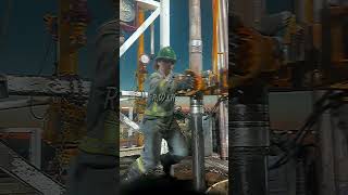 RIg Tripping Work rig ad drilling oil tripping [upl. by Acinomad]