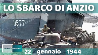 22 gennaio 1944  LO SBARCO DI ANZIO [upl. by Nauqan]