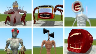 ALL MONSTER Trevor Henderson Scariest P3 In Garrys Mod Leovincible amp Trevor Henderson Creatures [upl. by Yttap]