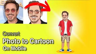 How to Convert Photo to Cartoon  Photo to cartoon app  Toon app [upl. by Notyad798]