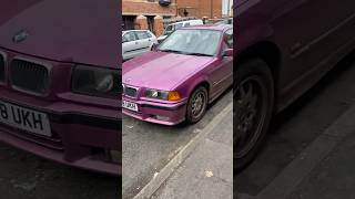 BMW 316i E36 pink purple [upl. by Euqimod158]