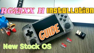 New RG35XX HPlus Stock OS 110 Installation GuideStep by Step [upl. by Jarv]