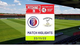 HIGHLIGHTS  Hinckley Leicester Road vs Chasetown  221122  2223 SEASON  NPL Division 1 [upl. by Marin842]