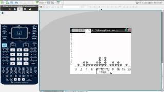 Tutorial de introdução à estatística com TINspire CX [upl. by Lissak7]