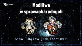 Różaniec TAJEMNICE BOLESNE w sprawach trudnych ze św Ritą i św Judą Tadeuszem [upl. by Meadows719]