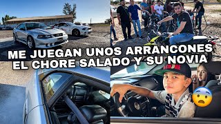 EL CHORE SALADO Y SU NUEVA NOVIA ME JUEGAN ARRANCONES  SINALOA STANG [upl. by Yenor]