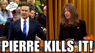 Pierre Poilievre Easily Sets Clueless NDP Minister STRAIGHT [upl. by Odlareg55]