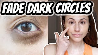 How to FADE DARK CIRCLES Dr Dray [upl. by Dnomzed]