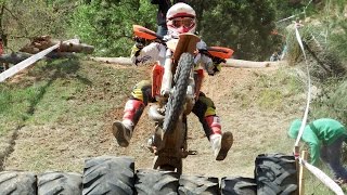 IX Enduro del Francolí 2016 Xtrem Crash amp Show by Jaume Soler [upl. by Aicilegna300]