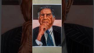 Sir Ratan Tata Artwork ✨ 1937–forever ❤️ shorts [upl. by Mossman]