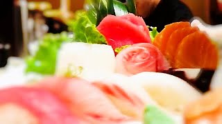 Sushi and Sashimi Combination  How To Make Sushi Series [upl. by Ignatzia238]