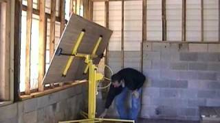 Dry Wall lift Assembly wmv [upl. by Meir]