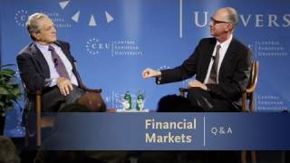 George Soros Lecture Series Financial Markets QampA [upl. by Anileba]