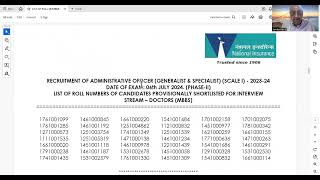 NICL AO GENERALIST SPECIALIST INTERVIEW PL GPAY RS 610 TO 9003037557 WAPP SCREEN SHOT [upl. by Mccormick]