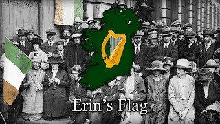 Erins Flag  Irish Rebel Song Lyrics [upl. by Ayatnahs]