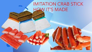 IMITATION SCRAB STICK  HOW ITS MADE [upl. by Dorolisa]